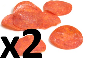 Pepperoni x 2